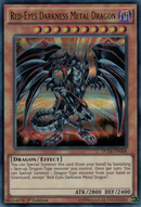 Dragón Metálico de la Oscuridad de Ojos Rojos [DUSA-EN068] Ultra Raro 