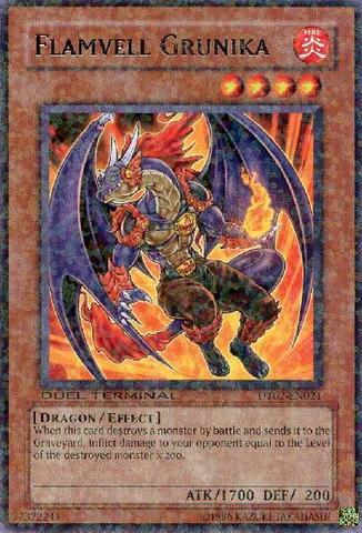 Flamvell Grunika [DT02-EN021] Raro 