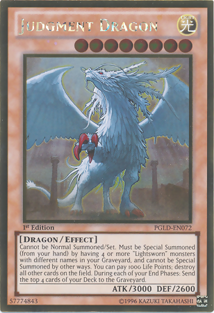 Dragón del Juicio [PGLD-EN072] Oro Raro 