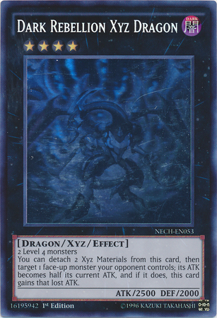 Dragón Xyz de la Rebelión Oscura [NECH-EN053] Fantasma Raro 