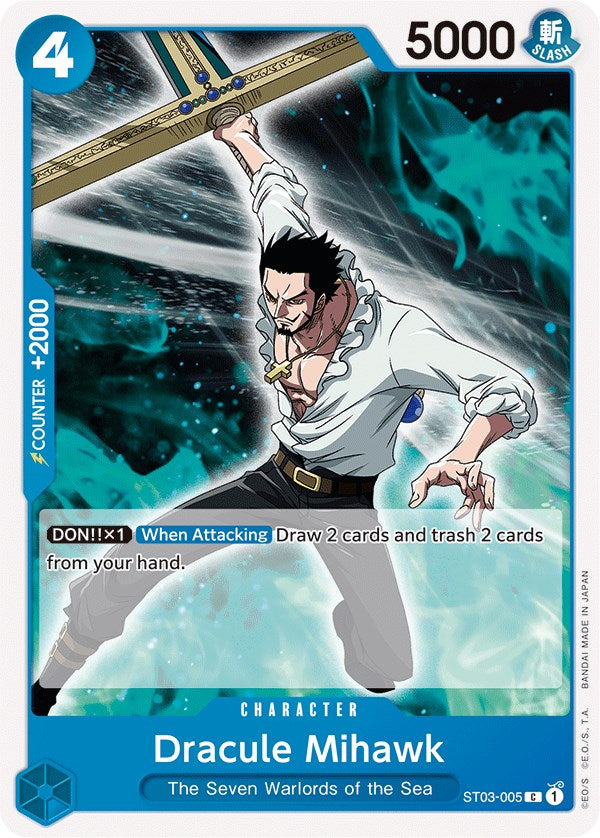 Dracule Mihawk [Mazo inicial: Los siete señores de la guerra del mar] 