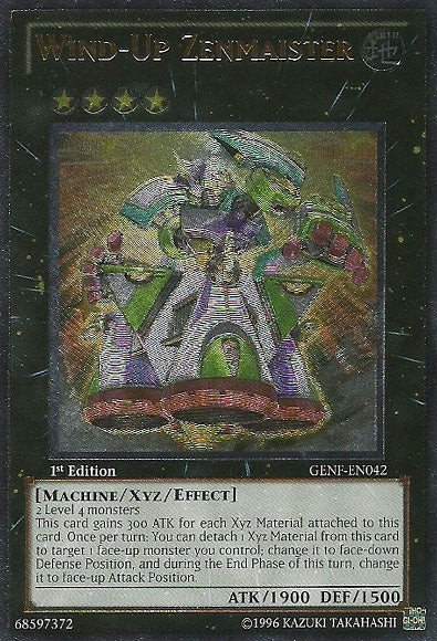 マメット・アップ・ゼンマイスター [GENF-EN042] アルティメットレア