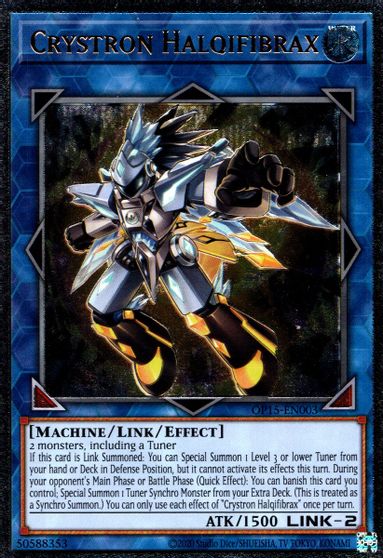 Crystron Halqifibrax [OP15-EN003] Raro Supremo 
