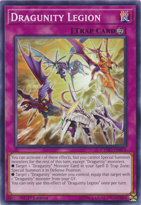 Legión Dragunity [CYHO-EN074] Común 