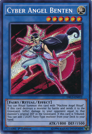 Cyber ​​Angel Benten [DRL3-EN012] Secreta Rara 
