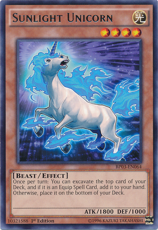 Unicornio de luz solar [BP03-EN064] Raro 