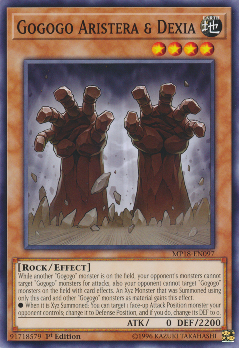 Gogogo Aristera &amp; Dexia [MP18-EN097] Común 