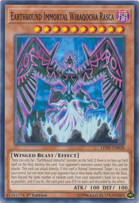 Inmortal Terrestre Wiraqocha Rasca [LED5-EN028] Común 