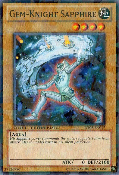 Gem-Knight Zafiro [DT05-EN017] Común 