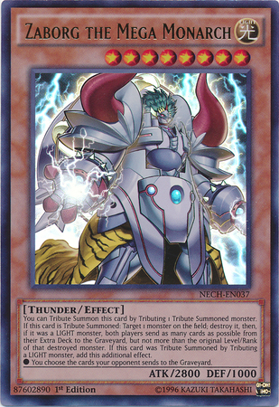 Zaborg el Mega Monarca [NECH-EN037] Ultra Raro 