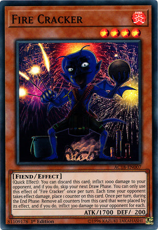 Petardo [AC18-EN007] Súper raro 