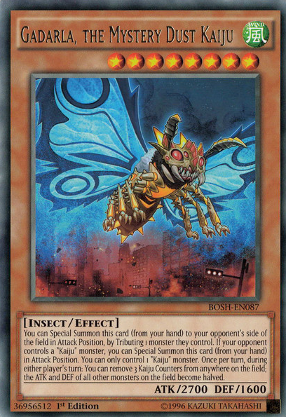 Gadarla, el Kaiju de Polvo Misterioso [BOSH-EN087] Raro 
