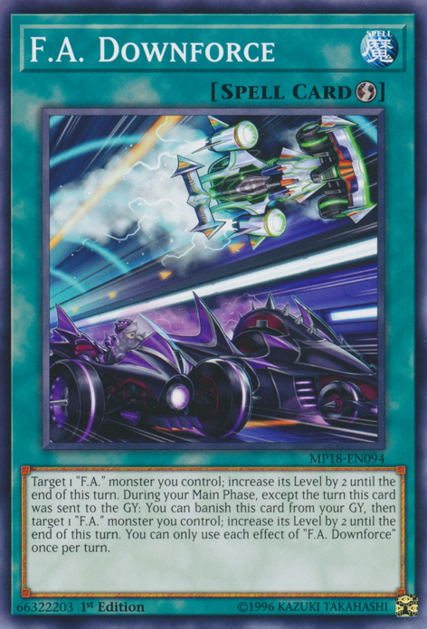 Fuerza descendente FA [MP18-EN094] Común 