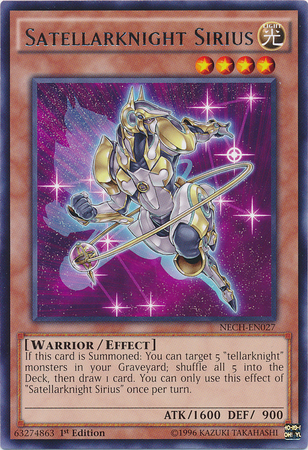 Satellarknight Sirius [NECH-EN027] Raro 