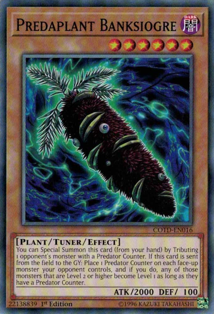 捕食植物バンクシオーガ [COTD-EN016] コモン
