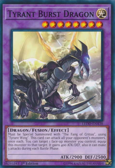Dragón Explosivo Tirano [LEDD-ENA38] Común 