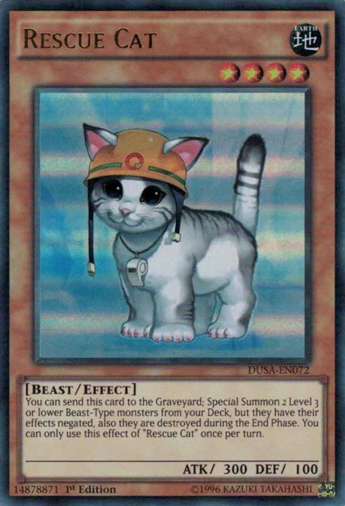 Gato Rescate [DUSA-EN072] Ultra Raro 