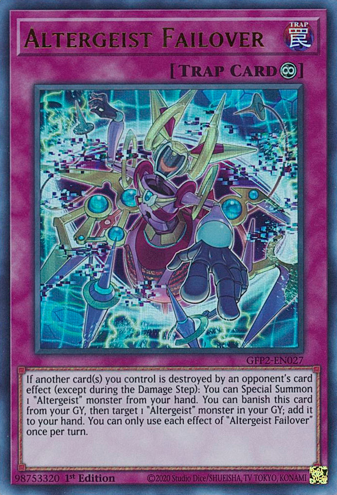 Conmutación por error de Altergeist [GFP2-EN027] Ultra rara 