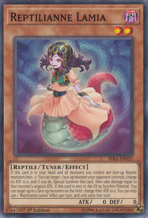 Reptilianne Lamia [RIRA-EN025] Común 