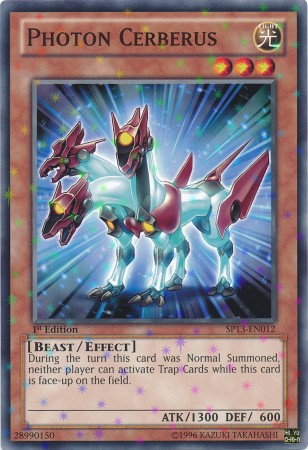 Photon Cerberus [SP13-EN012] Starfoil Raro 