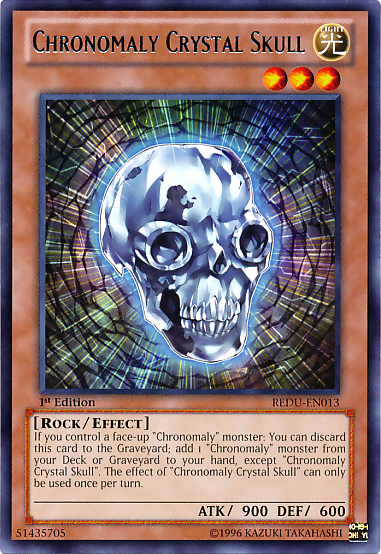 Cronomalía Calavera de Cristal [REDU-EN013] Rara 