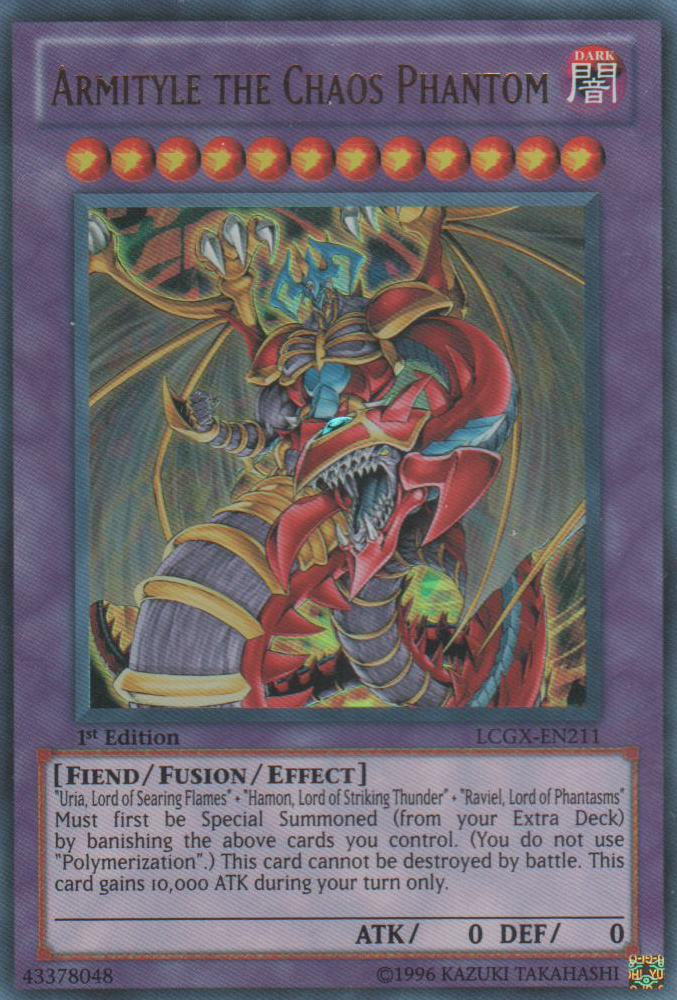 Armityle el Fantasma del Caos [LCGX-EN211] Ultra Raro 