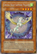 Bestia de Cristal Zafiro Pegaso [CT04-EN002] Secreta Rara 