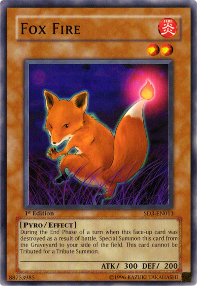 Fox Fire [SD3-EN013] Común 