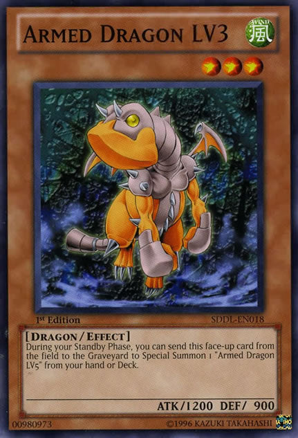 Dragón Armado LV3 [SDDL-EN018] Común 