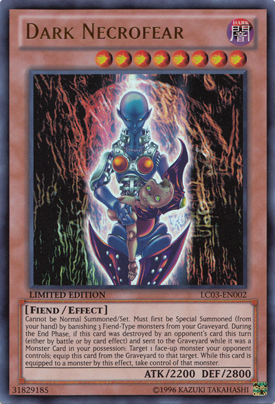 Necrofear Oscuro [LC03-EN002] Ultra Raro 