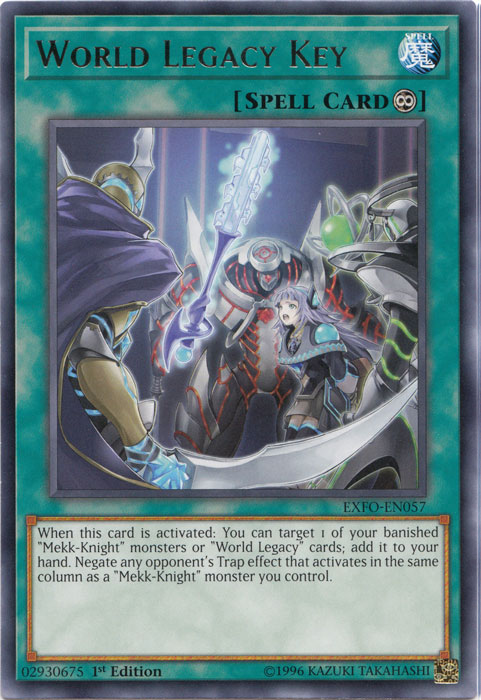 Llave del Legado Mundial [EXFO-EN057] Rara 