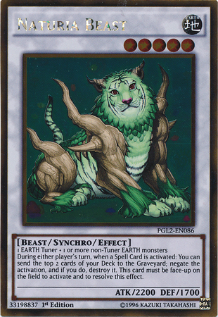Bestia de Naturia [PGL2-EN086] Oro Raro 