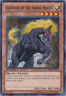 Guldfaxe de las Bestias Nórdicas [SP14-EN045] Rara Starfoil 