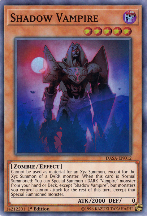 Vampiro de las Sombras [DASA-EN012] Súper Raro 