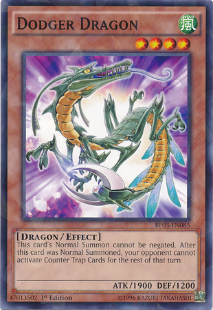 Dragón esquivador [BP03-EN085] Raro de hoja de fragmento 