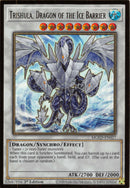Trishula, Dragón de la Barrera de Hielo [MGED-EN027] Oro Raro 