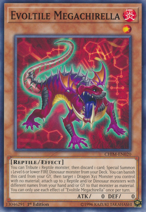 Megachirella evoltile [CHIM-EN020] común 