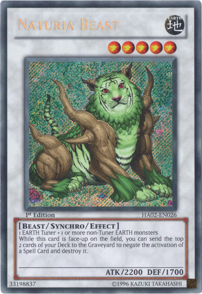 Bestia Naturia [HA02-EN026] Secreta Rara 