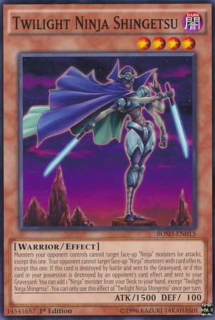 Ninja Crepuscular Shingetsu [BOSH-EN015] Común 