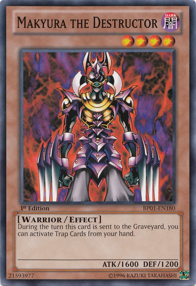 Makyura el Destructor [BP01-EN180] Común 