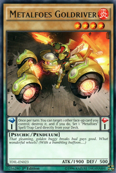 Metalfoes Goldriver [TDIL-EN023] Raro 