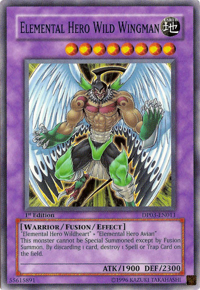 Héroe Elemental Alado Salvaje [DP03-EN011] Común 
