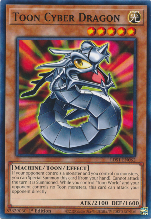 Dragón Cibernético de Dibujos Animados [LDS1-EN062] Común 