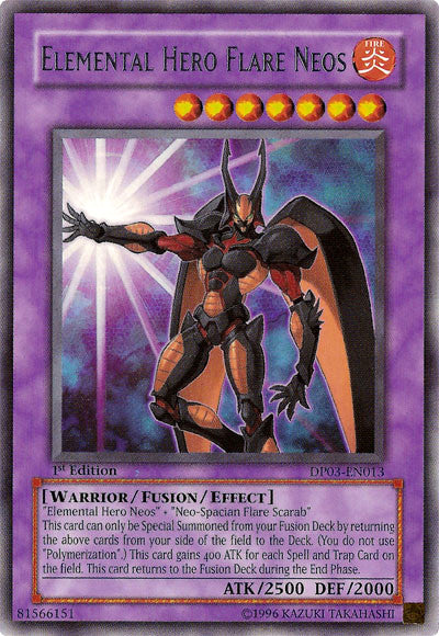 Héroe Elemental Flare Neos [DP03-EN013] Raro 