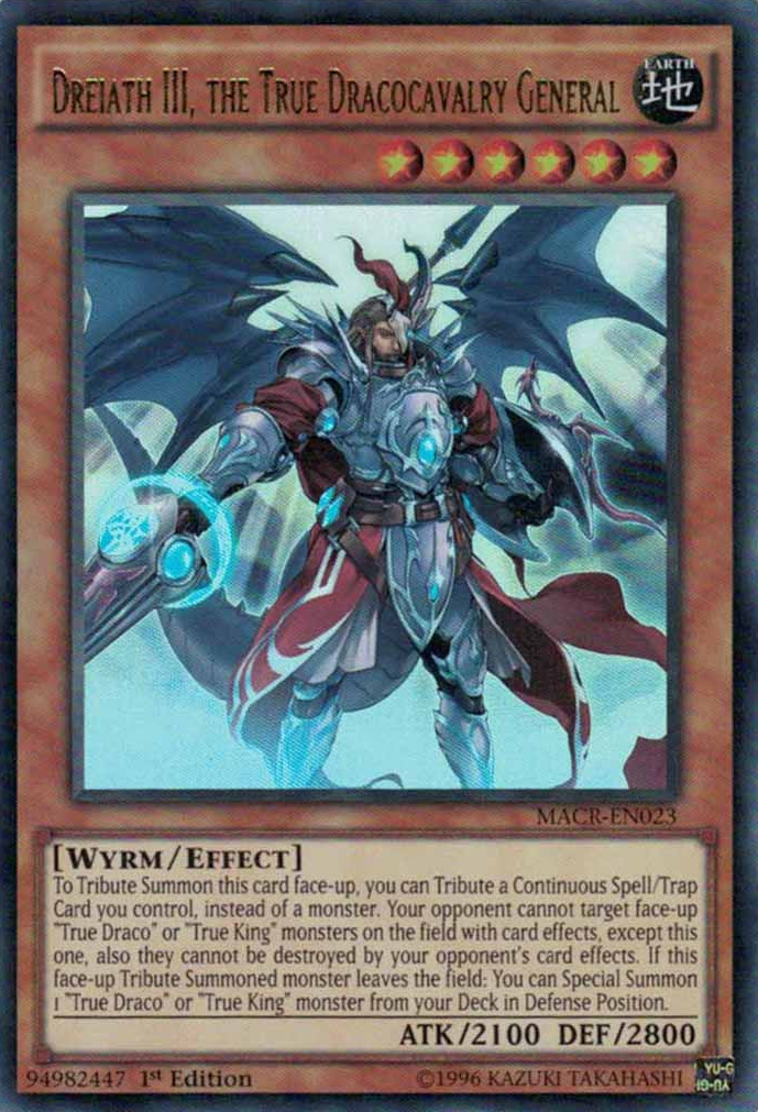 Dreiath III, el verdadero general de la caballería draco [MACR-EN023] Ultra Raro 
