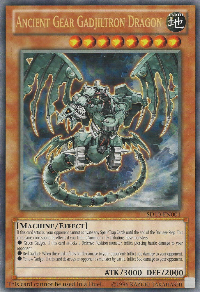 Dragón Gadjiltron de Engranajes Ancestrales (Tamaño Extragrande) (Locura Mecánica) [SD10-EN001] Promo 
