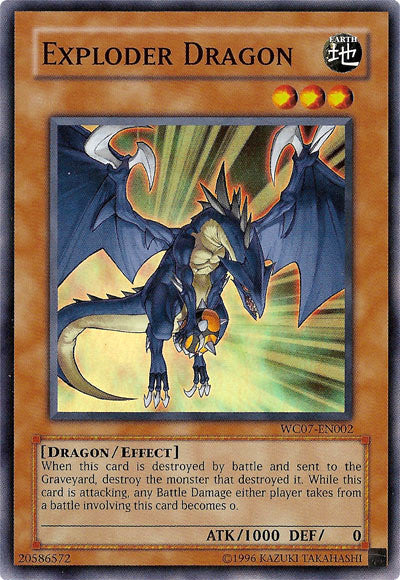 Dragón Explosivo [WC07-EN002] Súper Raro 