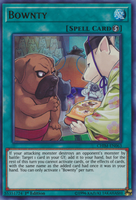 Bownty [CHIM-EN063] Ultra Raro 