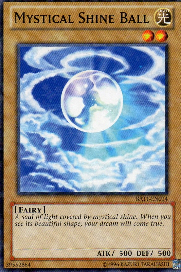 Bola de brillo místico [BATT-EN014] Rara Starfoil 