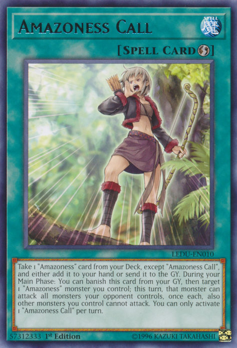 Llamada Amazoness [LEDU-EN010] Raro 